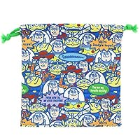 Amazon.co.jp: サンスター文具 ディズニー 巾着 Lサイズ